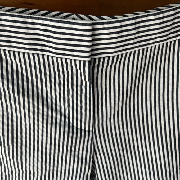 J. Crew Seersucker striped ankle pants, Size 2 - Picture 3 of 11